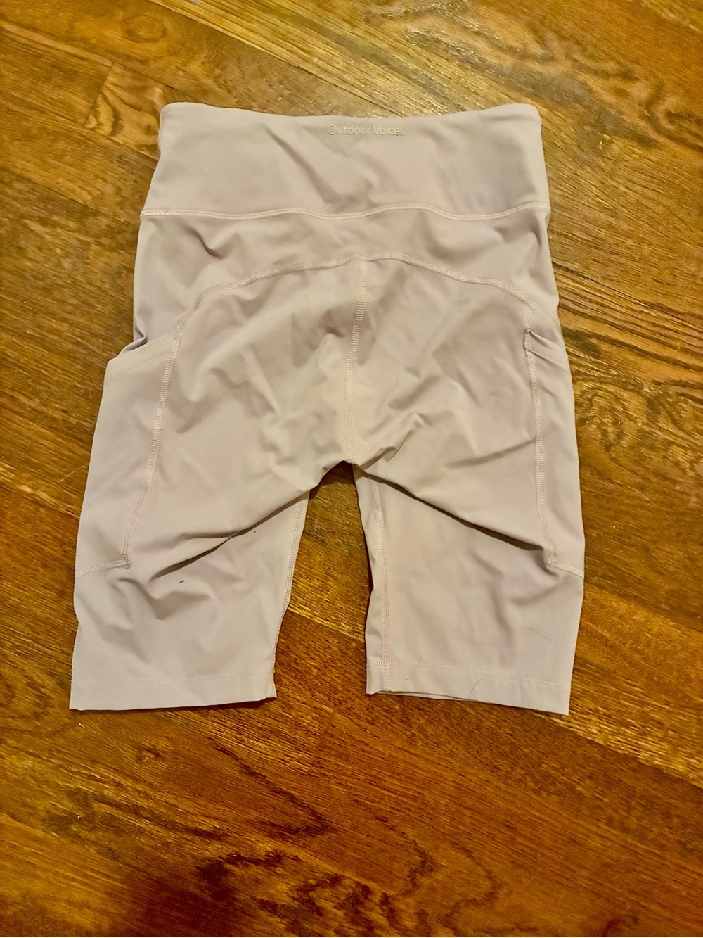Outdoor Voices Light Mauve Bike Shorts
